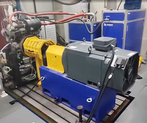 SSCD130-1750/4500 130 kW 840 Nm 4500 RPM कम जड़ता उच्च गतिशील प्रतिक्रिया डीजल इंजन परीक्षण बेंच