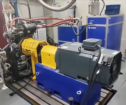 SSCD130-1750/4500 130 kW 840 Nm 4500 RPM कम जड़ता उच्च गतिशील प्रतिक्रिया डीजल इंजन परीक्षण बेंच