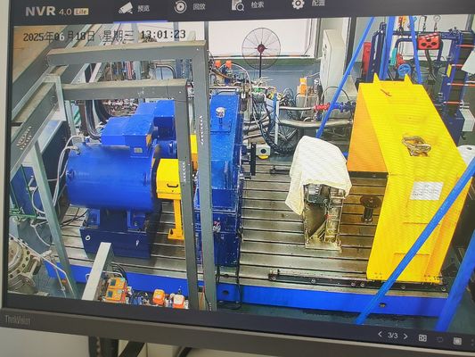 600kW एक-से-एक फ़ोर्स्ड एयर कूलिंग गियरबॉक्स और एक्सल परफॉरमेंस टेस्टिंग और विश्वसनीयता टेस्टिंग बेंच