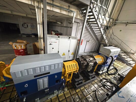 SSCD500-1500/3800 500kW 3183 Nm ट्रांसमिशन प्रकार डायनेमोमीटर टेस्ट बेंच सिस्टम