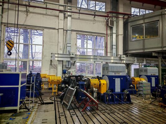 SSCD630-1800/4000 630kW 3342Nm भारी शुल्क ट्रांसमिशन प्रकार डायनेमोमीटर टेस्ट बेंच सिस्टम