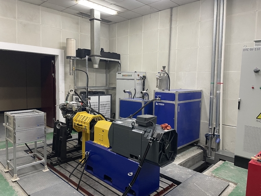 90kW डीजल इंजन डायनेमोमीटर टेस्ट बेंच, 0.05%FS सटीकता के साथ