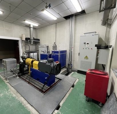 45kW डीजल इंजन डायनामोमीटर टेस्ट बेंच 3600RPM 0.05%FS सटीकता