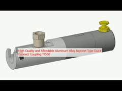 उच्च गुणवत्ता और किफायती एल्यूमीनियम मिश्र धातु बायोनेट प्रकार त्वरित कनेक्ट युग्मन TF550