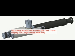 उच्च गुणवत्ता वाले एल्यूमीनियम मिश्र धातु हैंडल प्रकार त्वरित कनेक्ट युग्मन TF321 (उच्च दबाव अनुप्रयोग)