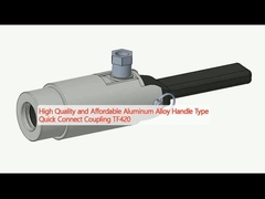 उच्च गुणवत्ता और सस्ती एल्यूमीनियम मिश्र धातु हैंडल प्रकार त्वरित कनेक्ट युग्मन TF420